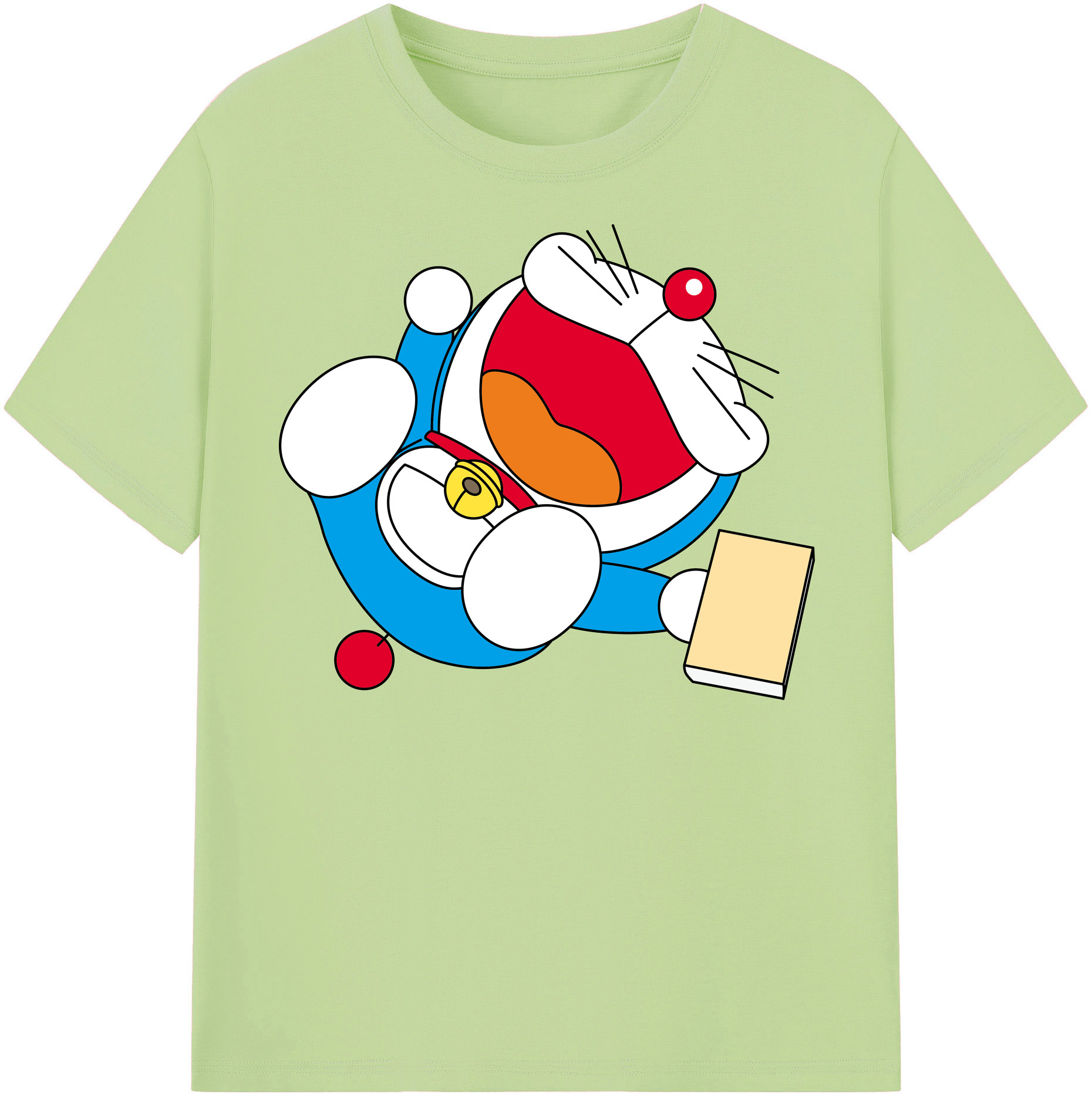 （画像用） ドラえもん Doraemon 綿100％半袖Tシャツ（フロントプリント）